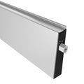 Pemko 412CPKL36 36" Surface Mounted Automatic Door Bottom with Prene Clear Aluminum 412CPKL36